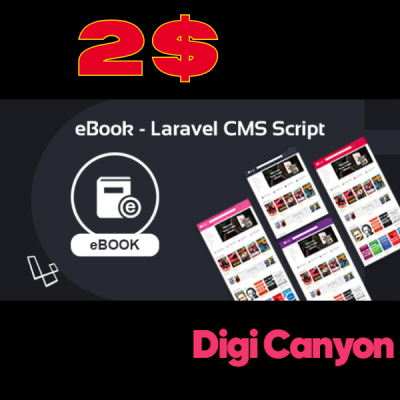eBook - Laravel CMS Script for only 2$